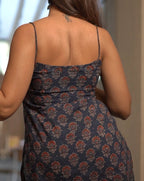 The Poshakh Indigo 90s Cami Kurti