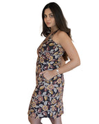 Halter Neck Racerback Dress with Pockets Poshakh fabrics
