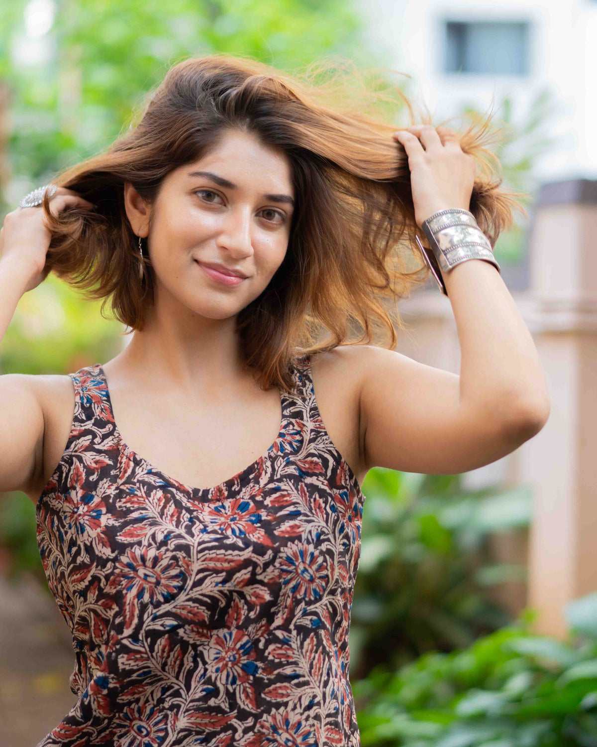 Mirae Classic Kurti: The OG Red Kalamkari