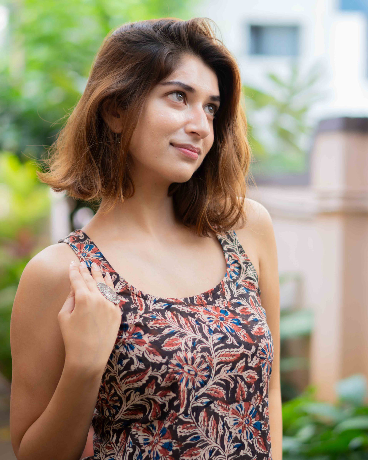 Mirae Classic Kurti: The OG Red Kalamkari