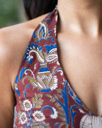Halter Neck Kurti - Kalamkari
