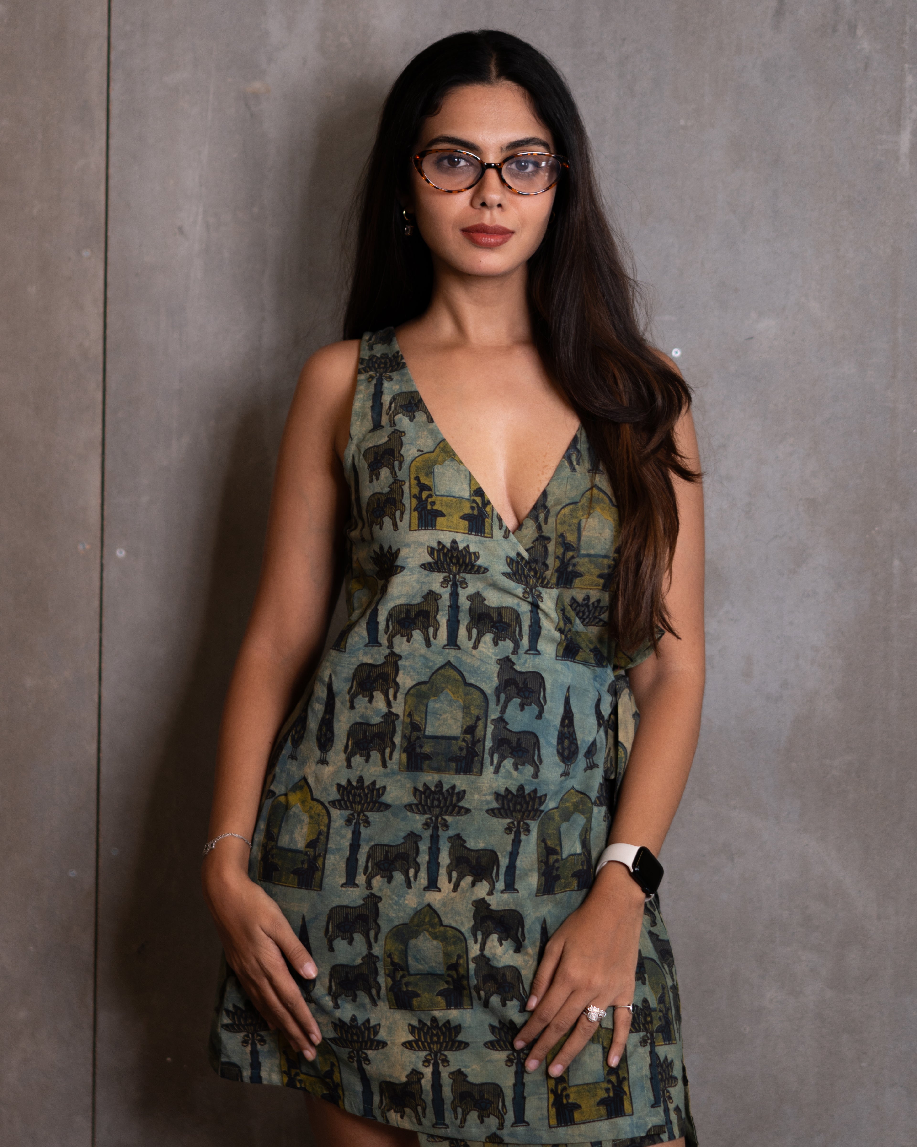Vanaspati Hybrid Wrap Dress