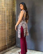 Mirae Classic Kurti: The OG Black Kalamkari