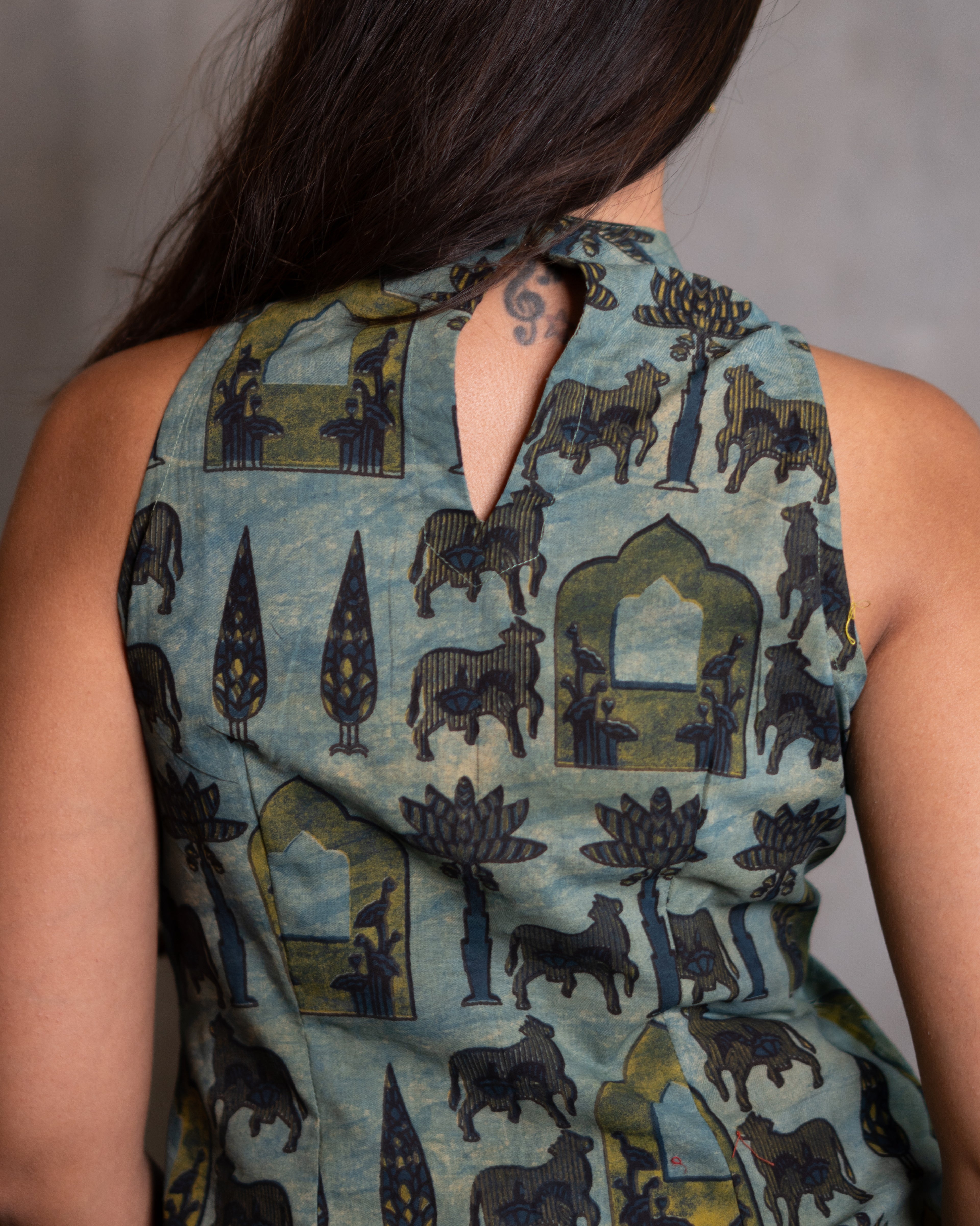 Sacred-Grove Vanaspati Halter Top