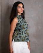 Sacred-Grove Vanaspati Halter Top