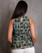 Sacred-Grove Vanaspati Halter Top