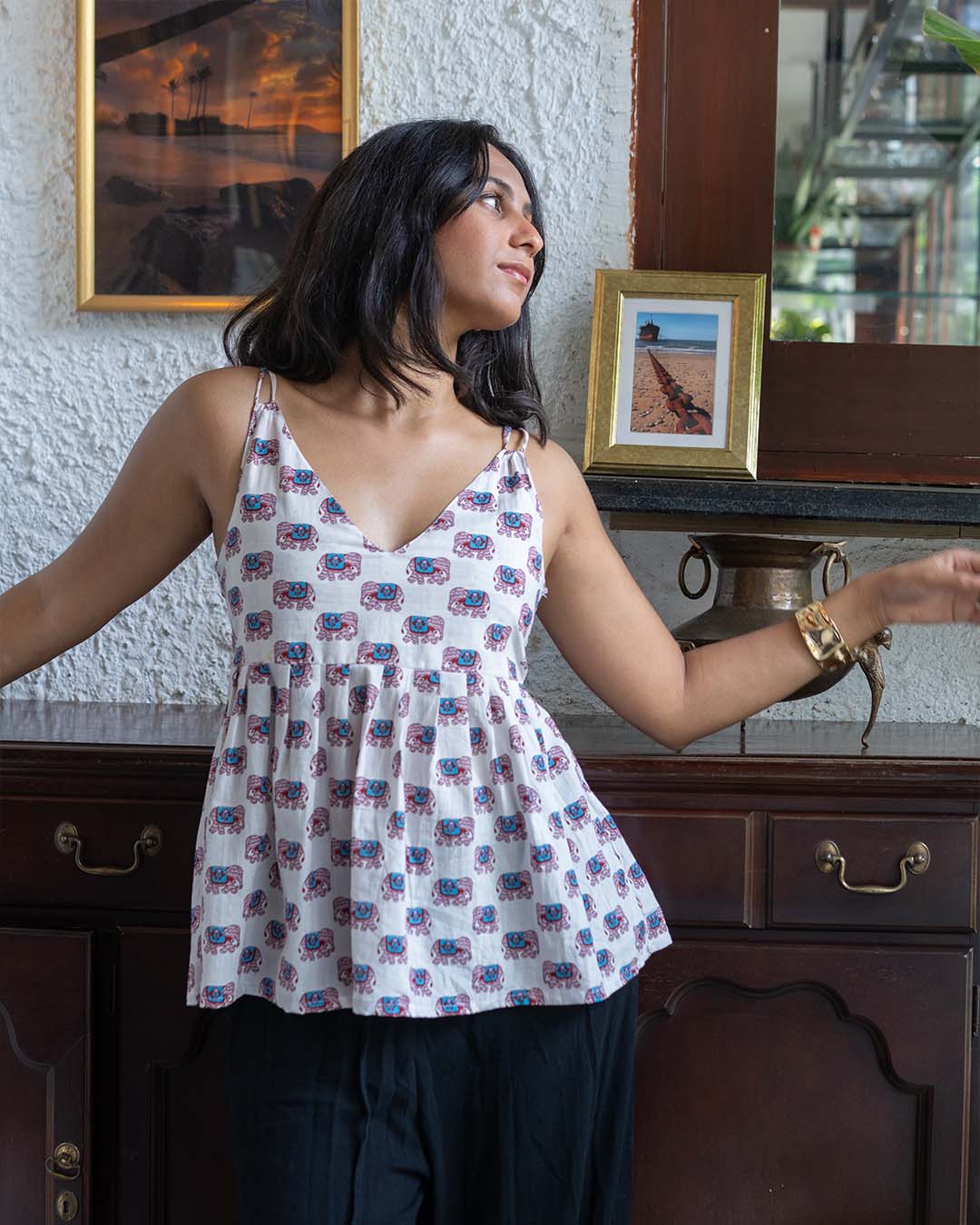 Peplum Tie Top: Embrace Summer Fashion with Style