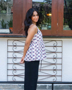 Peplum Tie Top: Embrace Summer Fashion with Style - Poshakh fabrics