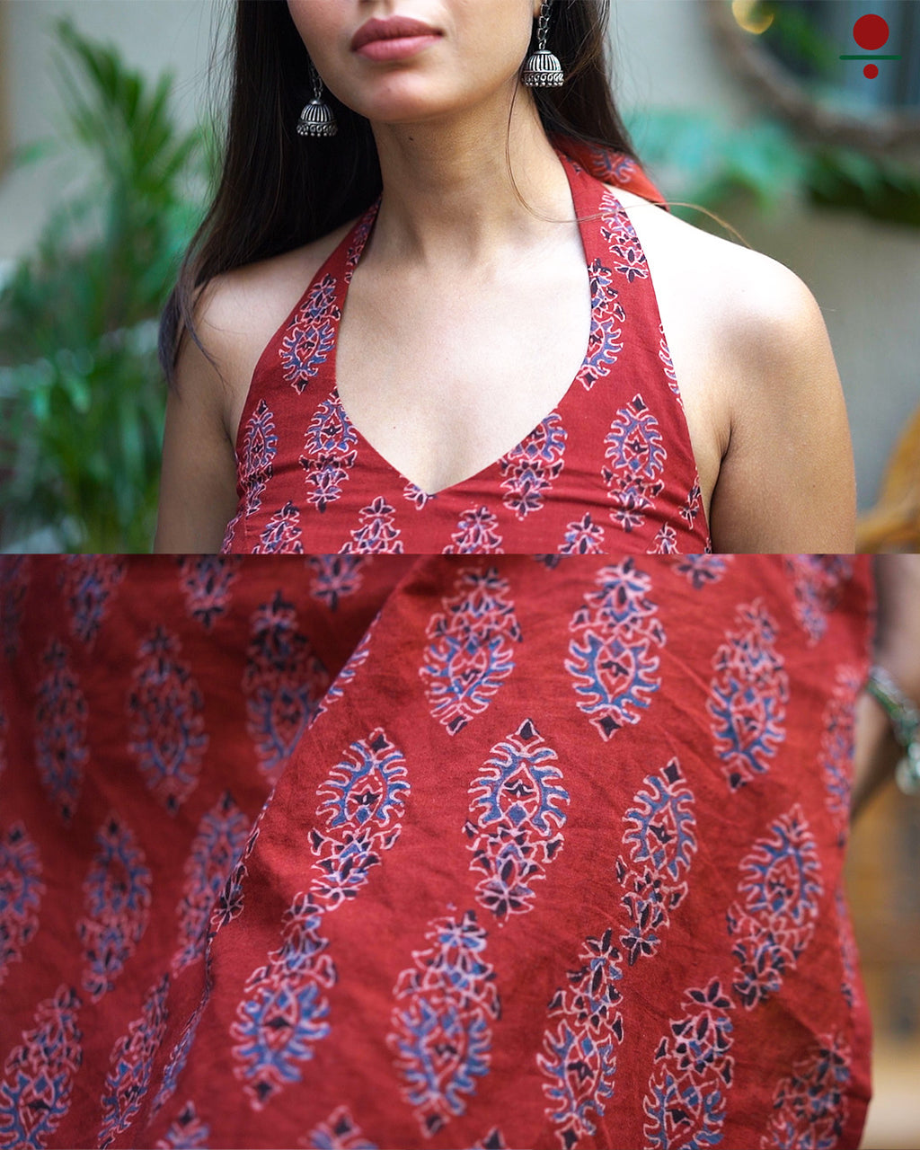 The Mirae Ruby Halter