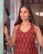 The Mirae Ruby Halter